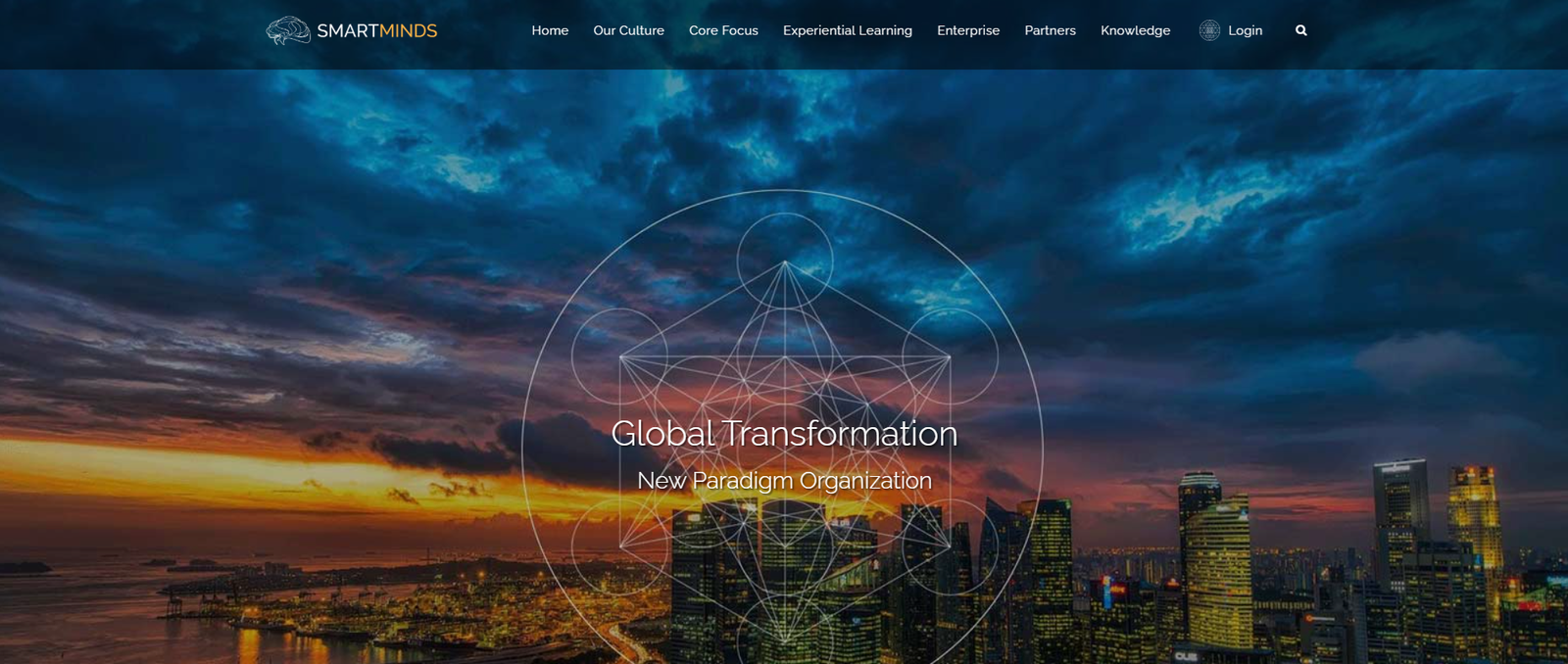 Smart Minds website homepage